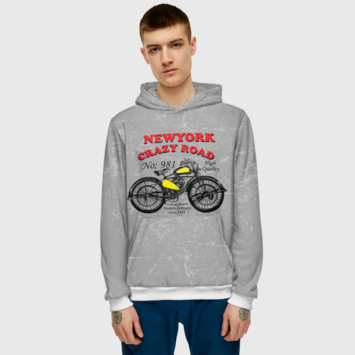 Мужская толстовка 3D moto t-shirt 4 - фото 3