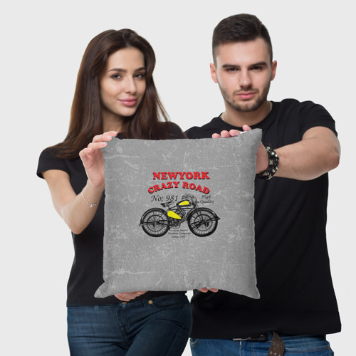 Подушка 3D moto t-shirt 4 - фото 3