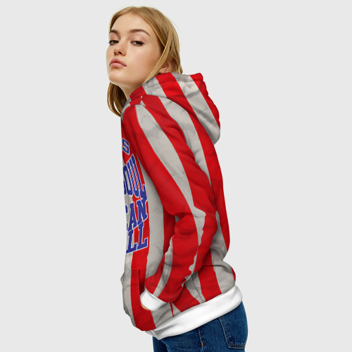 Женская толстовка 3D Football Team t-shirt, цвет 3D печать - фото 5
