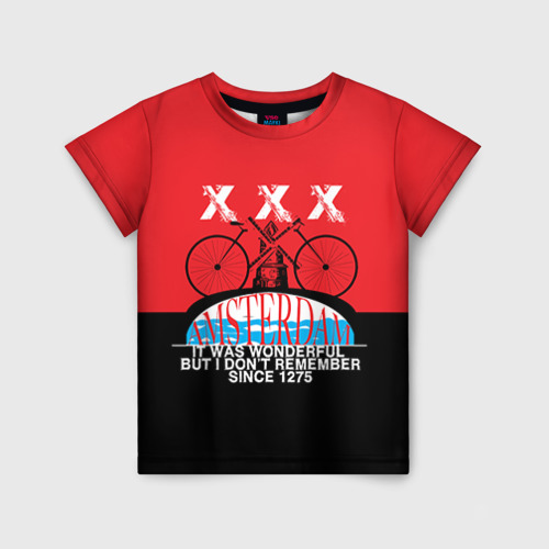 Детская футболка 3D Amsterdam t-shirt