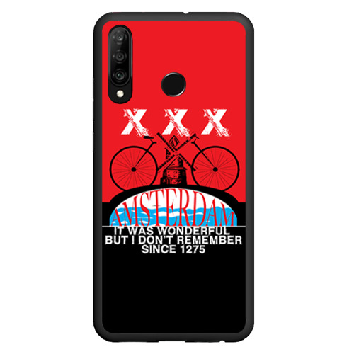 Чехол для Honor P30 Lite Amsterdam t-shirt Фото 01 Чехол для Honor P30 Lite Amsterdam t-shirt Фото 01