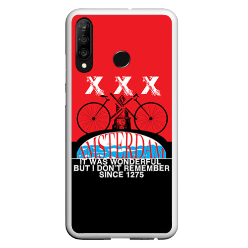 Чехол для Honor P30 Lite Amsterdam t-shirt Фото 01 Чехол для Honor P30 Lite Amsterdam t-shirt Фото 01