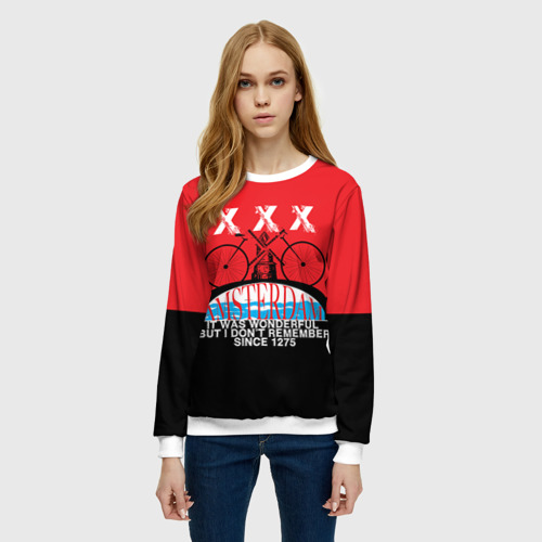 Женский свитшот 3D Amsterdam t-shirt - фото 3