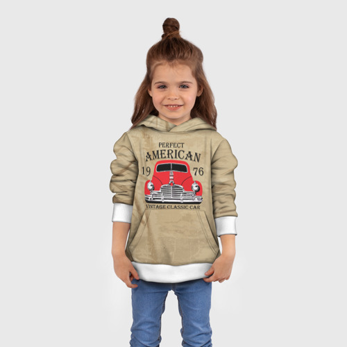 Детская толстовка 3D American retro auto Фото 01 Детская толстовка 3D American retro auto Фото 01