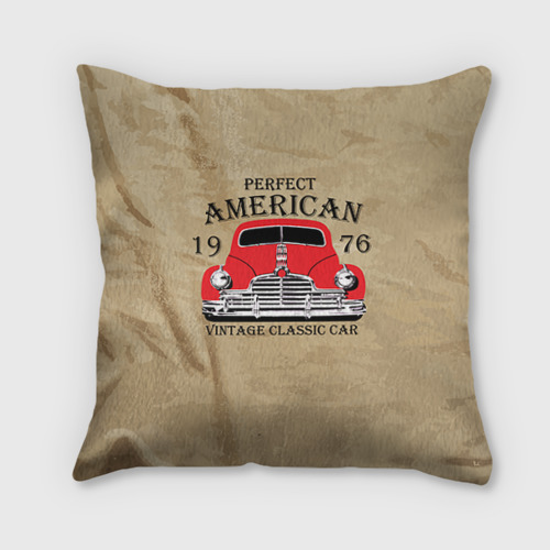 Подушка 3D American retro auto