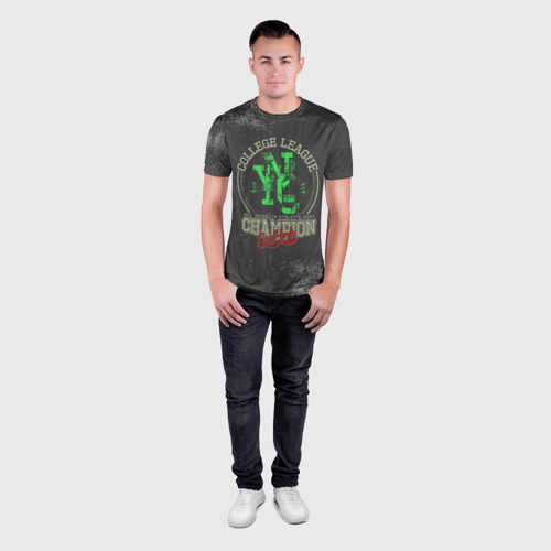 Мужская футболка 3D Slim Team t-shirt 17 - фото 4