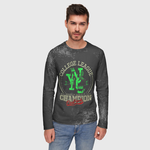 Мужской лонгслив 3D Team t-shirt 17 - фото 3