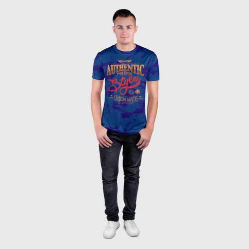 Мужская футболка 3D Slim Team t-shirt 15, цвет 3D печать - фото 4