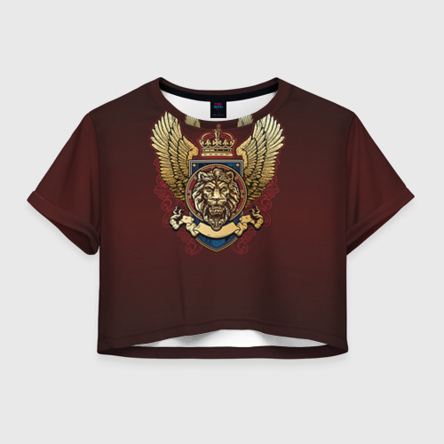 Женская футболка Crop-top 3D Team t-shirt 10, цвет 3D печать