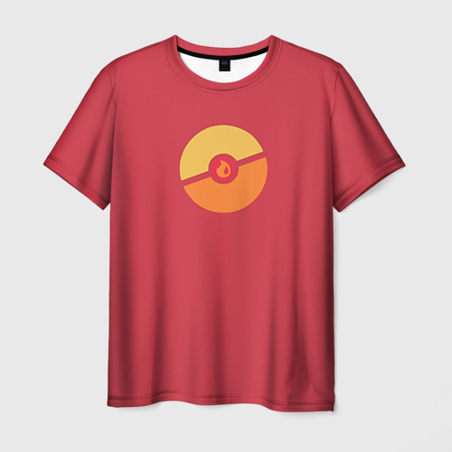 Мужская Футболка Pokeball (3D)