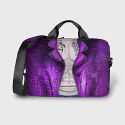 Сумка для ноутбука 3D Фиолетовый костюм Джокера