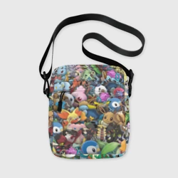 Сумка через плечо 3D Покемоны. Стикербомбинг