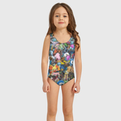 Детский купальник 3D Покемоны. Стикербомбинг