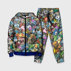 Детский костюм 3D Покемоны. Стикербомбинг