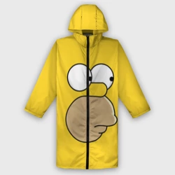 Дождевик унисекс 3D Гомер Симпсон