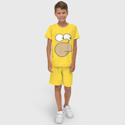 Детский костюм с шортами 3D Гомер Симпсон - фото 2
