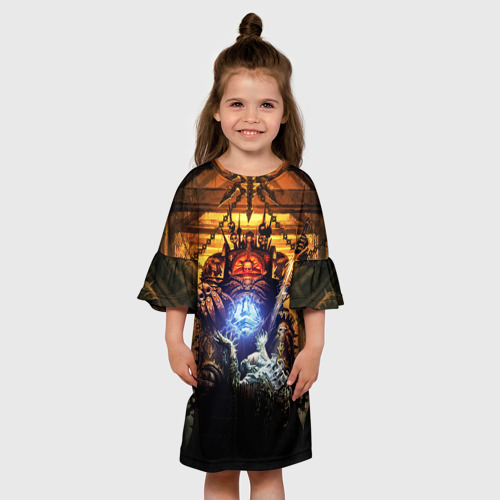 Детское платье 3D Black Legion Фото 01 Детское платье 3D Black Legion Фото 01
