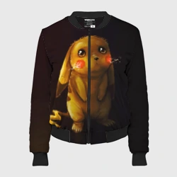 Женский бомбер 3D Пика-Пика?