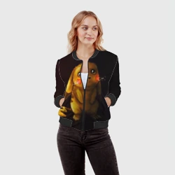 Женский бомбер 3D Пика-Пика? - фото 2