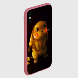Чехол для iPhone XS Max матовый Пика-Пика? - фото 2