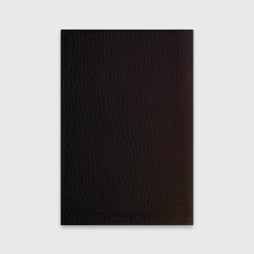 Обложка для паспорта матовая кожа Пика-Пика?, цвет черный - фото 2