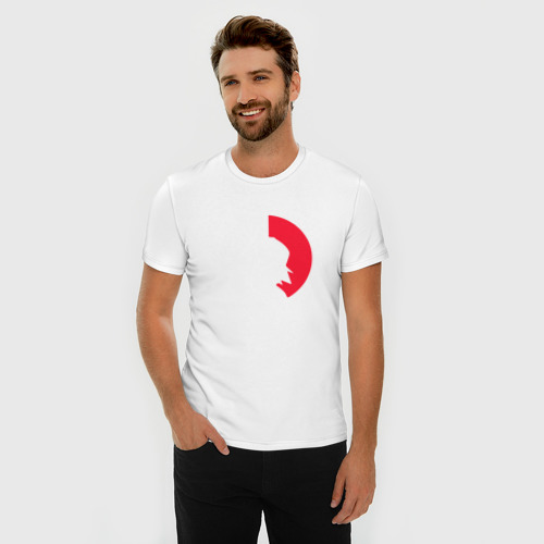 Мужская футболка хлопок Slim Ловец покемонов, цвет белый - фото 3