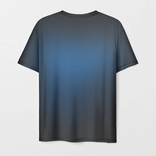 Мужская футболка 3D Blue, цвет 3D печать - фото 2