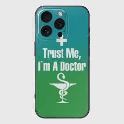 Чехол для iPhone 16 Pro силиконовый с защитой камеры Верь мне