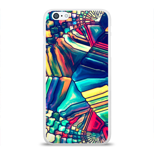 Чехол для Apple iPhone 6Plus/6SPlus силиконовый глянцевый Block mosaic Фото 01 Чехол для Apple iPhone 6Plus/6SPlus силиконовый глянцевый Block mosaic Фото 01