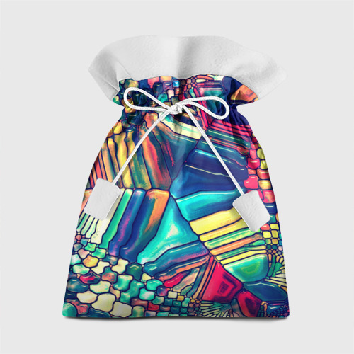 Подарочный 3D мешок Block mosaic Фото 01 Подарочный 3D мешок Block mosaic Фото 01