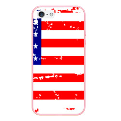 Чехол для iPhone 5/5S матовый Америка