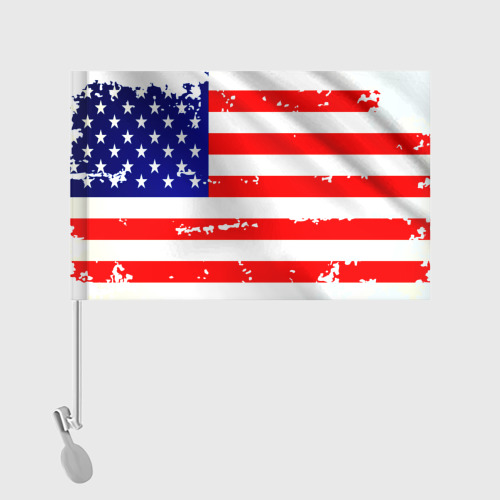 Флаг для автомобиля Америка - фото 2