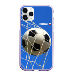 Чехол для iPhone 11 Pro матовый Футбол - гол
