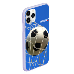 Чехол для iPhone 11 Pro матовый Футбол - гол - фото 2