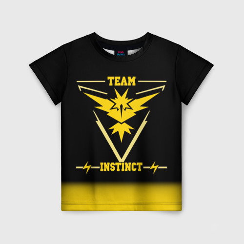 Детская футболка 3D Team Instinct