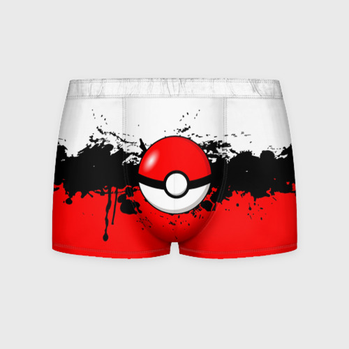 Мужские трусы 3D Pokeball, цвет 3D печать