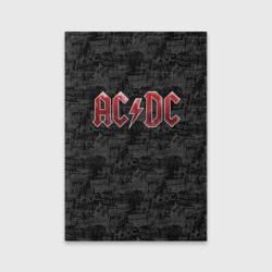 Обложка для паспорта матовая кожа AC/DC