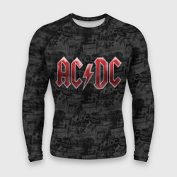 Мужской рашгард 3D AC/DC