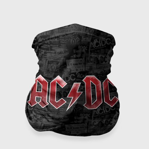 Бандана-труба 3D AC/DC, цвет 3D печать