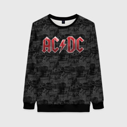 Женский свитшот 3D AC/DC