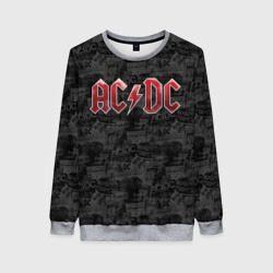 Женский свитшот 3D AC/DC