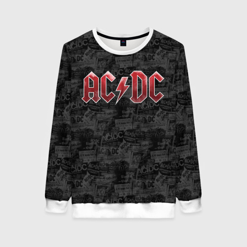 Женский свитшот 3D AC/DC