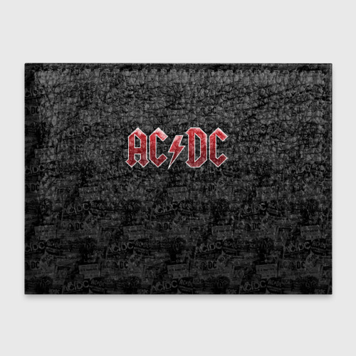 Обложка для студенческого билета AC/DC, цвет бирюзовый