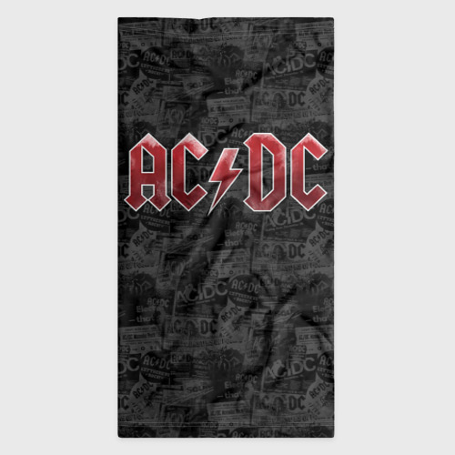 Бандана-труба 3D AC/DC, цвет 3D печать - фото 7