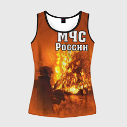 Женская майка 3D МЧС России