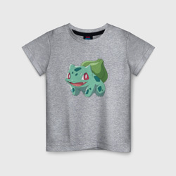 Детская футболка хлопок Милый Бульбазавр