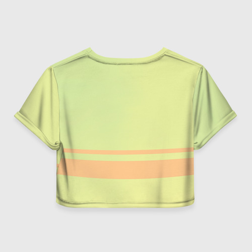 Женская футболка Crop-top 3D Подружка Эша, цвет 3D печать - фото 2