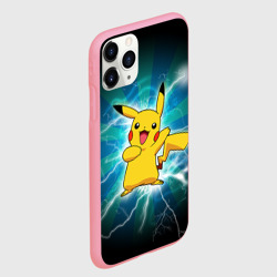 Чехол для iPhone 11 Pro Max матовый Искрящийся Пикачу - фото 2