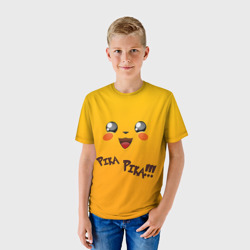 Детская футболка 3D Мордочка Пикачу - фото 2