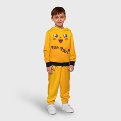 Детский костюм с толстовкой 3D Мордочка Пикачу - фото 2